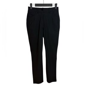 Lululemon Black City Sleek 5 Pocket HR 7/8 Pants